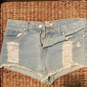 Jean shorts